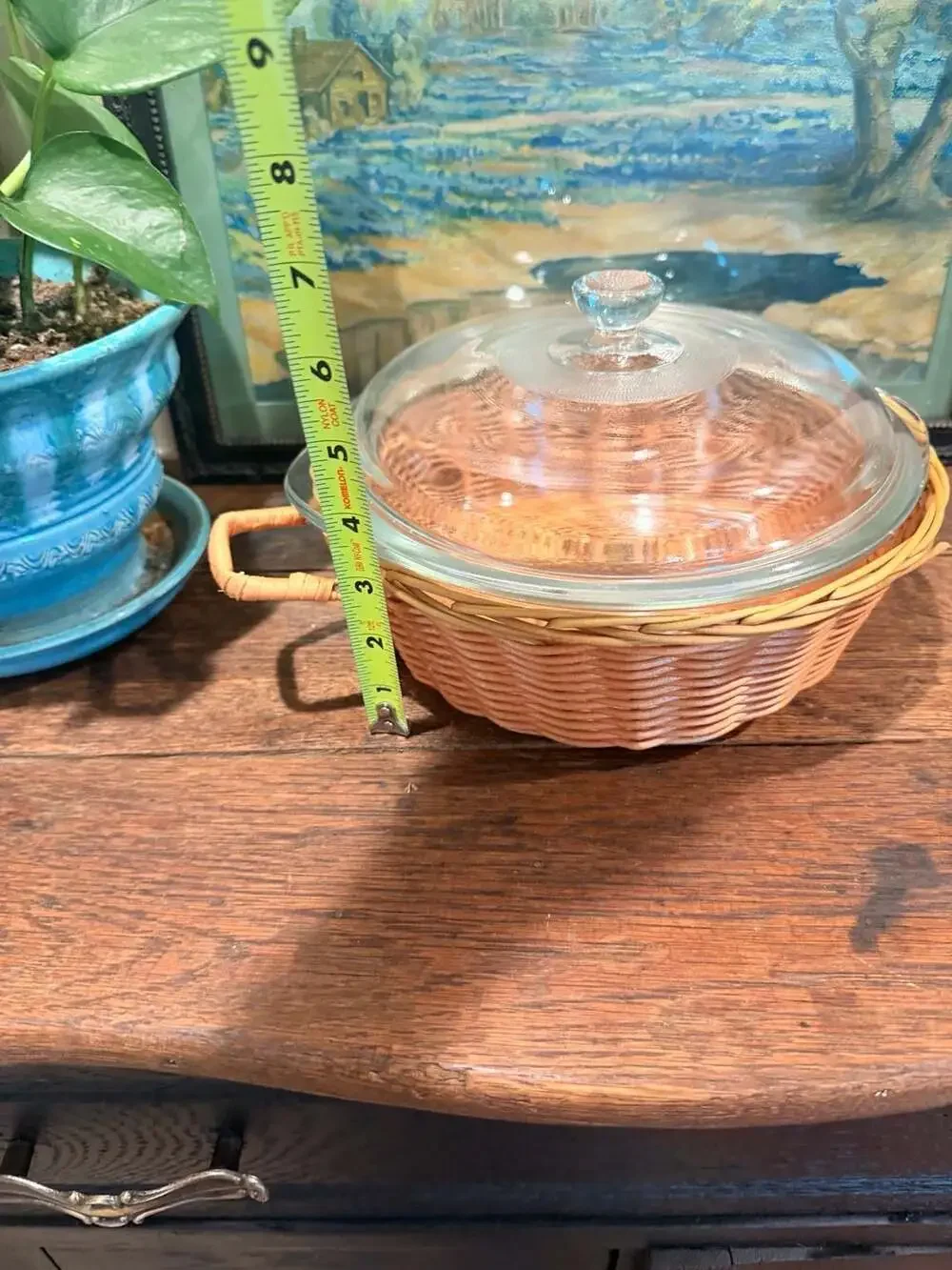 Glasbake vintage quart